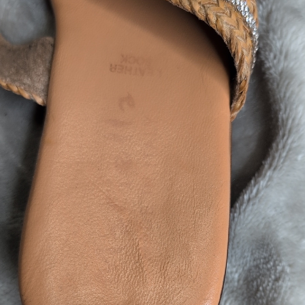 Mariiella Braided Tan Sandals size 9.5M - Picture 9 of 9